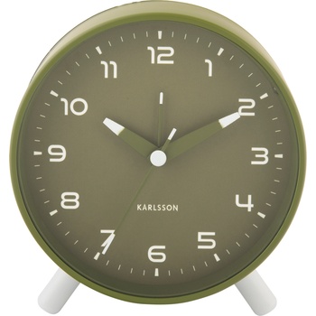 Karlsson Orgullo будилник, зелен (KA6029GR)