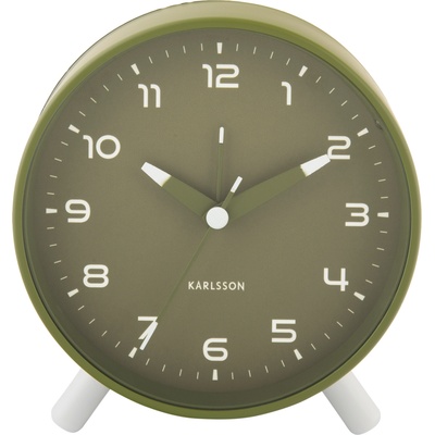 Karlsson Orgullo будилник, зелен (KA6029GR)