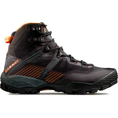 Mammut Мъжки туристически обувки Mammut Ducan II High GTX Walking boots - Black / Dark Tangerine - размер 46 (EU) (019-1138-0220)
