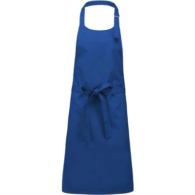 Kariban Zástěra přes hlavu bez kapes Pure královská modrá