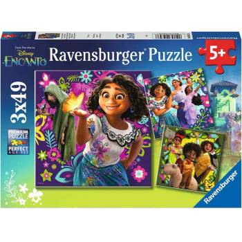 Image 1 of Ravensburger Пъзел Ravensburger от 3 x 49 части - Дисни Енканто (5657)