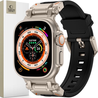 Tech-Protect Delta Pro Apple Watch 42/44/45/49 mm, black/titanium TEC307821