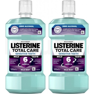 Listerine Total Care Sensitive 500 ml – Zboží Dáma