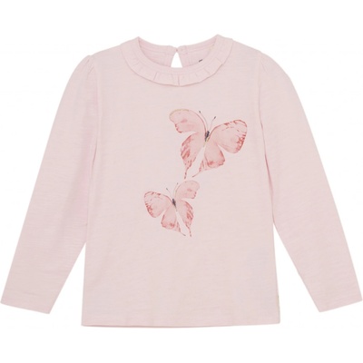 Minymo tričko s dlhým rukávom Pink Dogwood