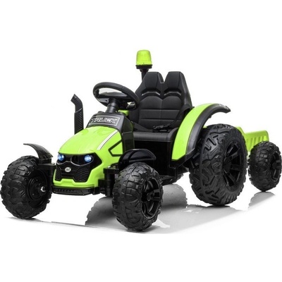 Mamido elektrický traktor s vlečkou Truck zelená