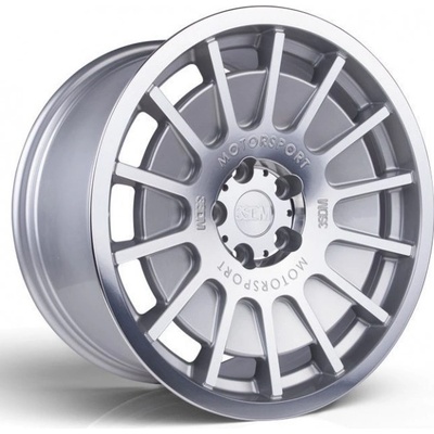 3SDM 0.66 9,5x18 5x112 ET40 silver mirror polished