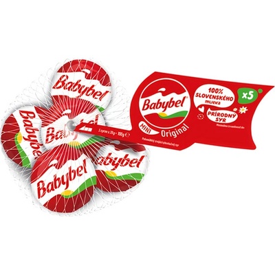Babybel mini originál 5 x 20 g