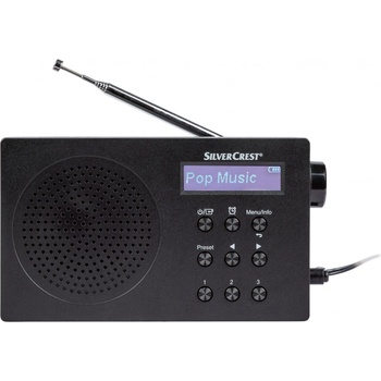 SILVERCREST Rádio DAB+ SDR 15 A2