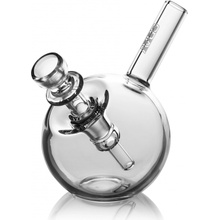 GRAV® skleněný Bong Kapesní Bubbler Čirá 9 cm