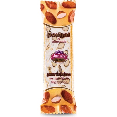 Jannis Nugátová tyčinka s mandlemi 50 g – Zboží Dáma