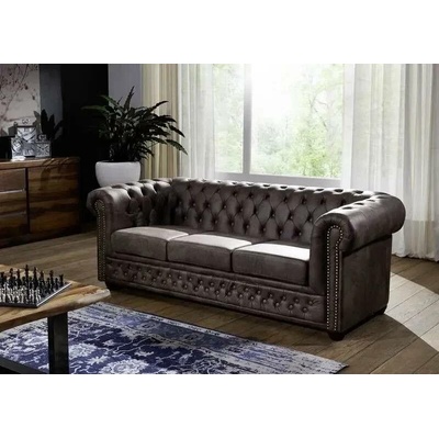 Askont Chesterfield Oxford 3M Dark Brown