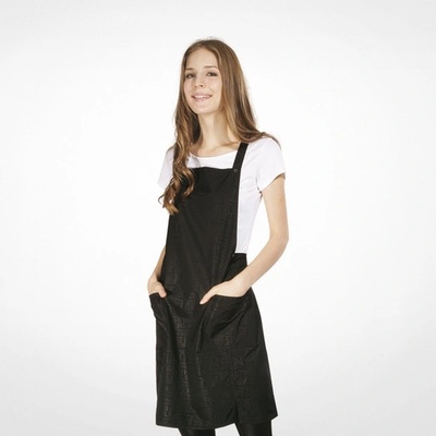 Perfect Beauty Bifull Zástěra pro kadeřníka černá 66 x 76 cm