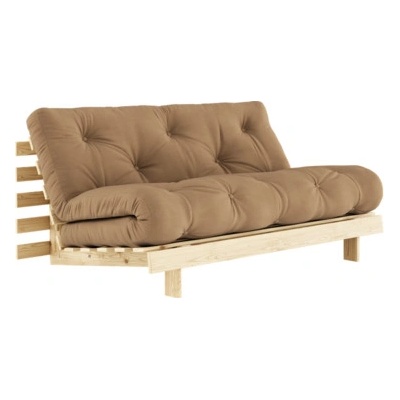 sofa ROOT by Karup bezbarvé + futon mocca 755