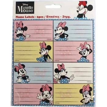 Mickey mouse Ученически етикети Minnie - 16 броя (773-14446)