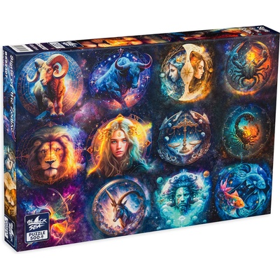Black Sea Пъзел Black Sea от 500 части - Зодиакални знаци (BS82307)