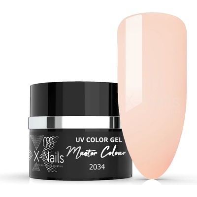 X Nails bezvýpotkový UV/LED gel Master Line SILKY PEACH 5 ml