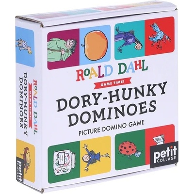 Petit Collage Domino Dory Hunky knihy od Roalda Dahla