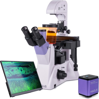 Флуоресцентен инвертиран цифров микроскоп MAGUS Lum VD500 LCD (83021)