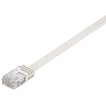 MicroConnect V-UTP610W-FLAT UTP CAT6, 10m, bílý