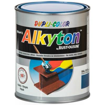 Alkyton Hladký lesk 2,5 l enziánová modrá