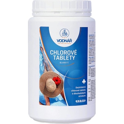 VODNÁR Blankyt Chlórové tablety 1kg