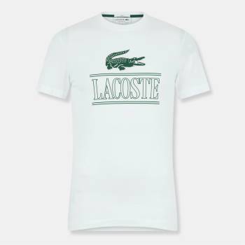 Image 1 of Lacoste Croc Tee - White