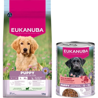 Eukanuba Premium Nutrition Puppy Large & Giant Breed Lamb & Rice 12 kg
