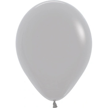 Balón solid 25 cm šedý