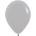 Balón solid 25 cm šedý