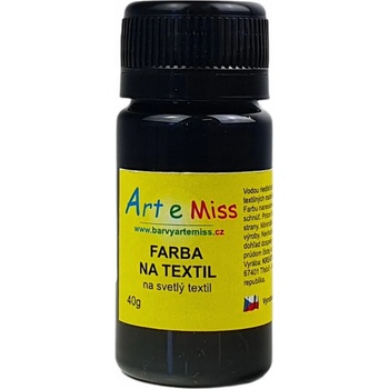 Artemiss Napeňovacia 3D farba na textil 14 čierna