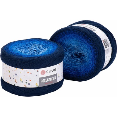 Yarn Art Rose Garden 325 Dark Blue Pletacia priadza