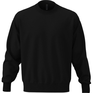 Next Level Apparel n 9007 / Унисекс суитшърт с голям размер, изработен от плътен памук - черен, xxxl (08900700213)