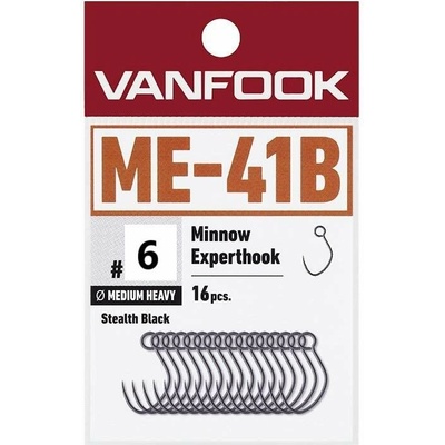 VanFook ME-41B minnow experthook 16 ks vel.6