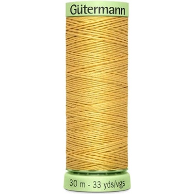 Nit PES Gütermann JEANS - extra silná 30 (30m) barva 415 - žlutá