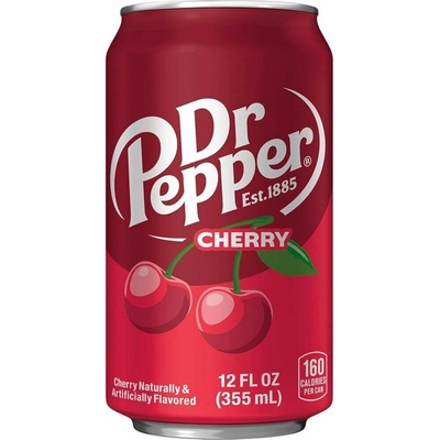 Dr Pepper sycený nápoj s příchutí třešně 355 ml