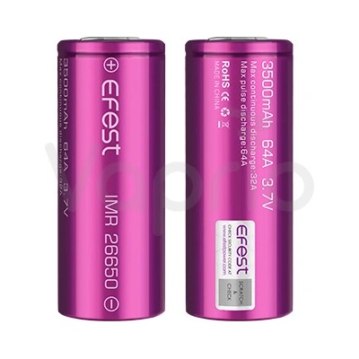 Efest Batéria IMR 26650 3500mAh 64A
