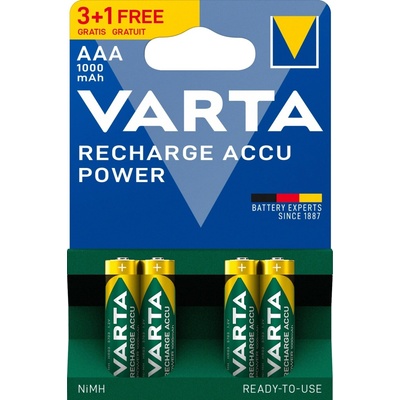 Varta AAA 1000 mAh 4ks 5703301494