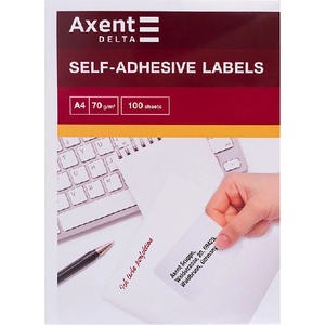  Етикети Delta 70.7x29.7 mm, 100 л. 30 етик. Бели (1110287-10-D4476-A)