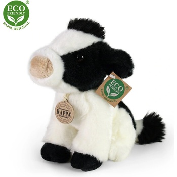 Rappa Плюшена Крава, 18 см. , седяща, серия Еко приятели (211483)