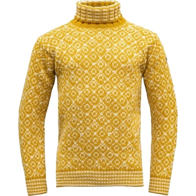 Devold Svalbard Wool High Neck žltá