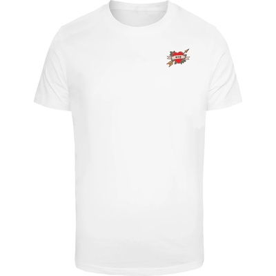 Mister Tee Тениска Mom Heart Tee white XXLUB-MT3881-00220 - Тъмносив, размер L