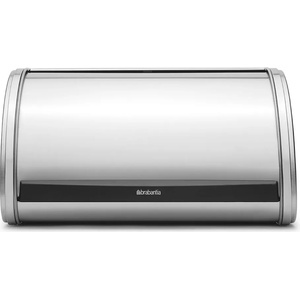 Brabantia Кутия за хляб Brabantia Roll Top Medium Matt Steel, средна (646889)
