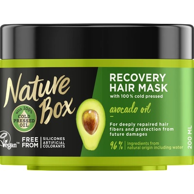 Nature Box Avocado интензивна регенерираща маска за увредена коса (NB-MASK-AVOCADO)