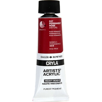 Daler-Rowney Cryla Artists’ АКРИЛНА боя Permanent Rose 75 ml 1 бр (125075537)