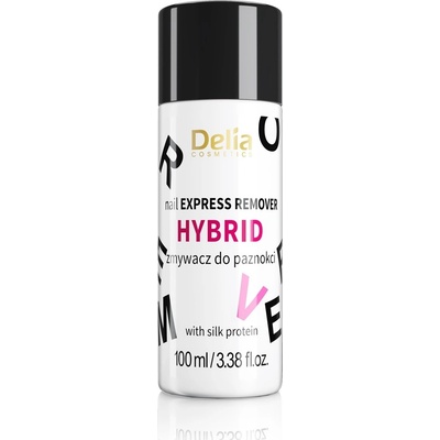 Delia Acetone odlakovač na umělé nehty 100 ml