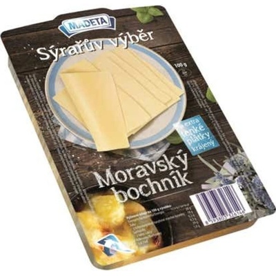 Madeta Sýrařův výběr Moravský bochník 45% plátky 100 g