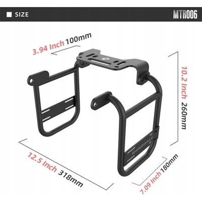 Rhinowalk nosiče na Hondu C110X RW-MTR006BK