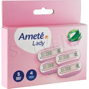 Ameté Резервна глава Ameté Lady с 5 остриета (4 бр. /опаковка)
