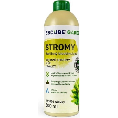 Escube Garden prírodný biostimulant a hydroabsorbent – stromy 500 ml