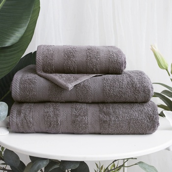 XPOSE Froté osuška DEVON - antracitová 100x180 cm